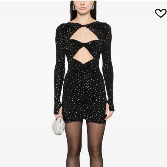 NWOT Alex Perry embellished black Dress